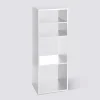 Étagère colonne 4 cases, Blanc