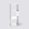 Étagère colonne 3 cases, Blanc