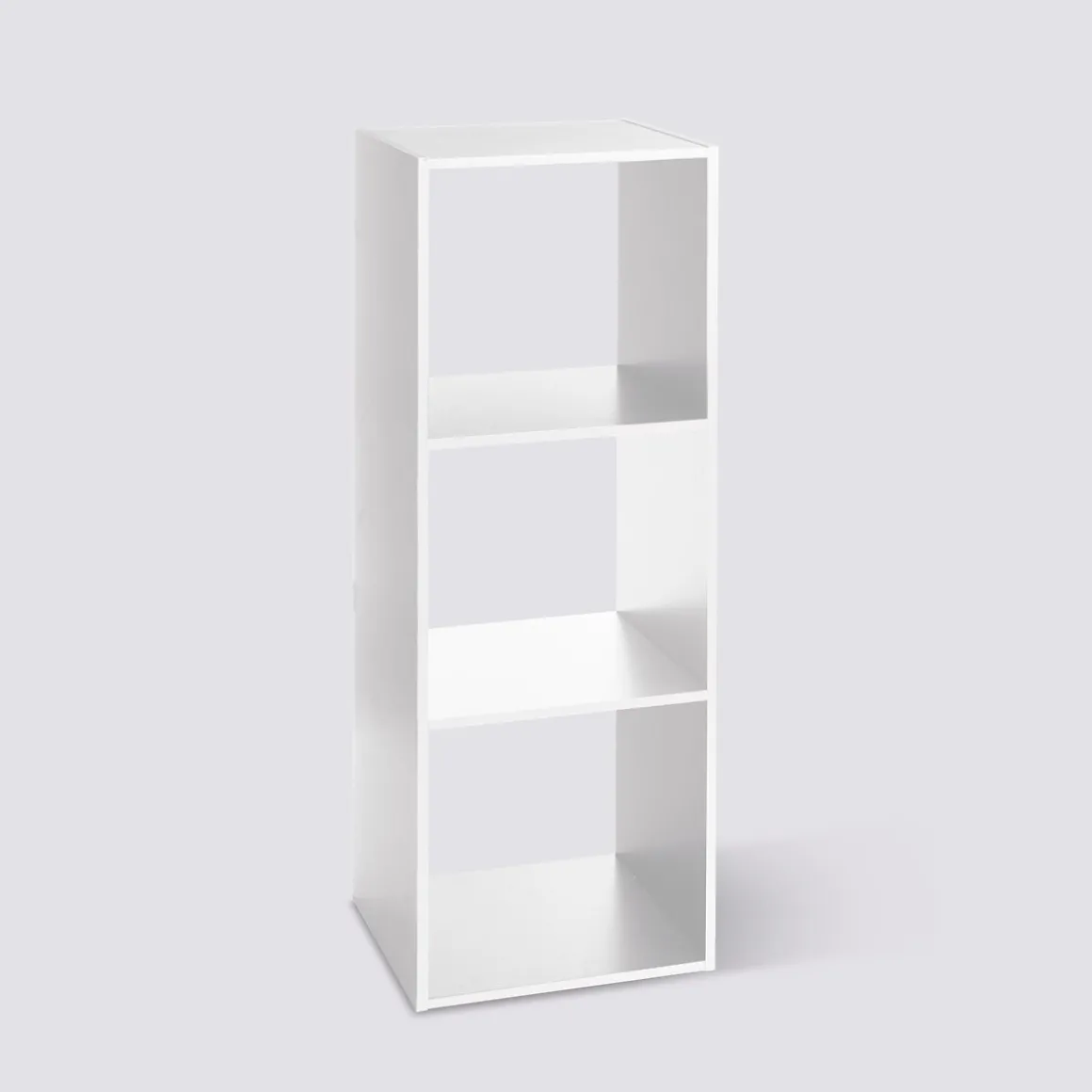 Étagère colonne 3 cases, Blanc