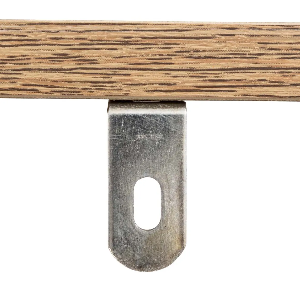 Étagère colonne double, Effet chêne naturel