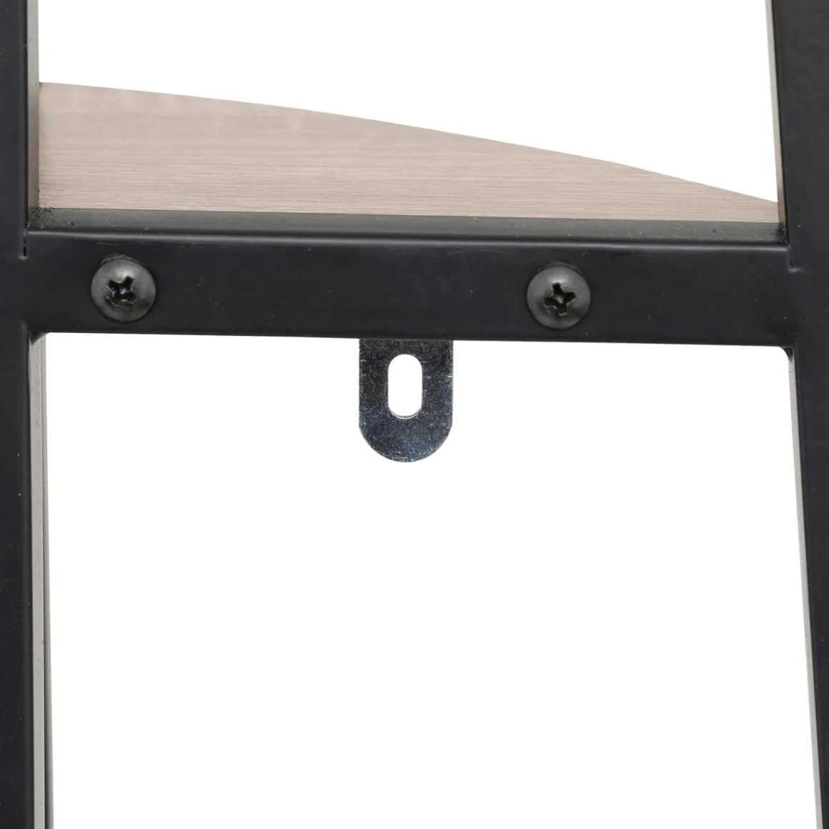 Étagère d'angle 5 niveaux 180cm, Effet bois