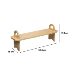 Étagère d'appoint sur pieds