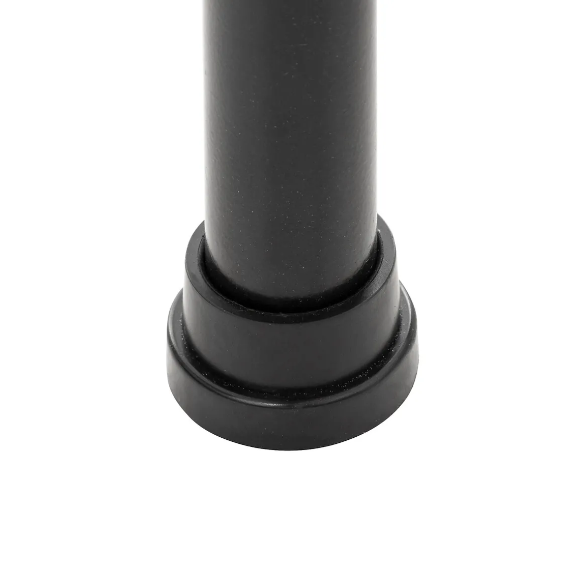 Étagère de douche télescopique rectangle, Noir