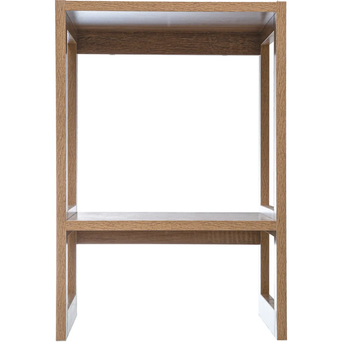 Étagère empilable 1 case, Effet bois naturel