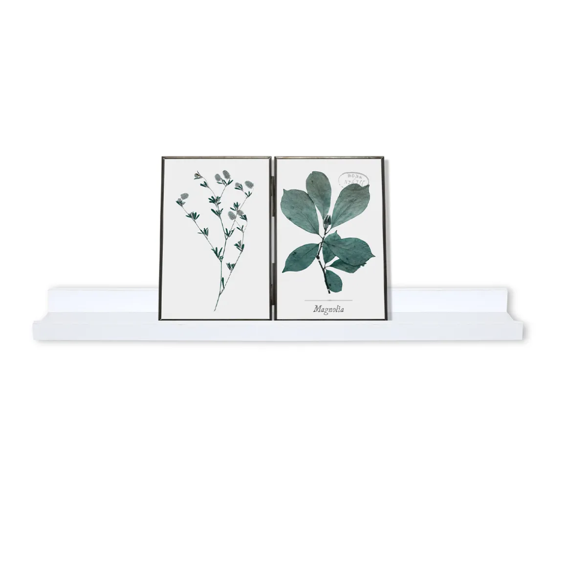 Étagère murale 58cm, Blanc