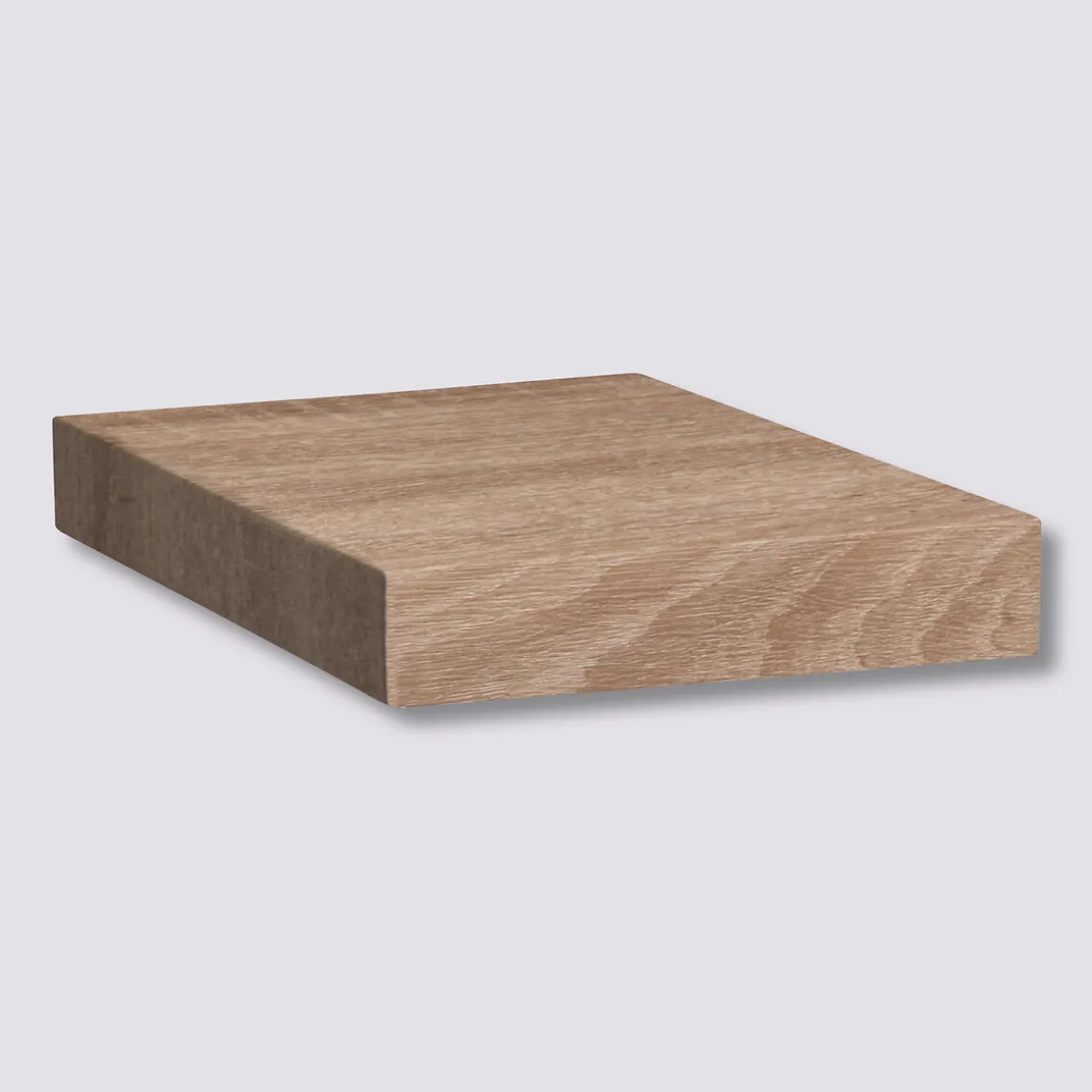 Étagère murale 23,5cm, Effet bois naturel