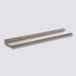 Étagère murale 58cm, Effet chêne naturel