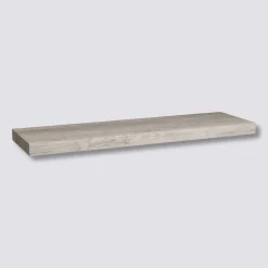 Étagère murale 80cm, Effet chêne gris