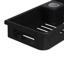 Étagère pour colonne de douche, Noir