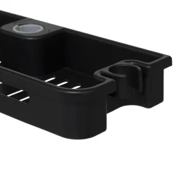 Étagère pour colonne de douche, Noir