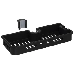 Étagère pour colonne de douche, Noir