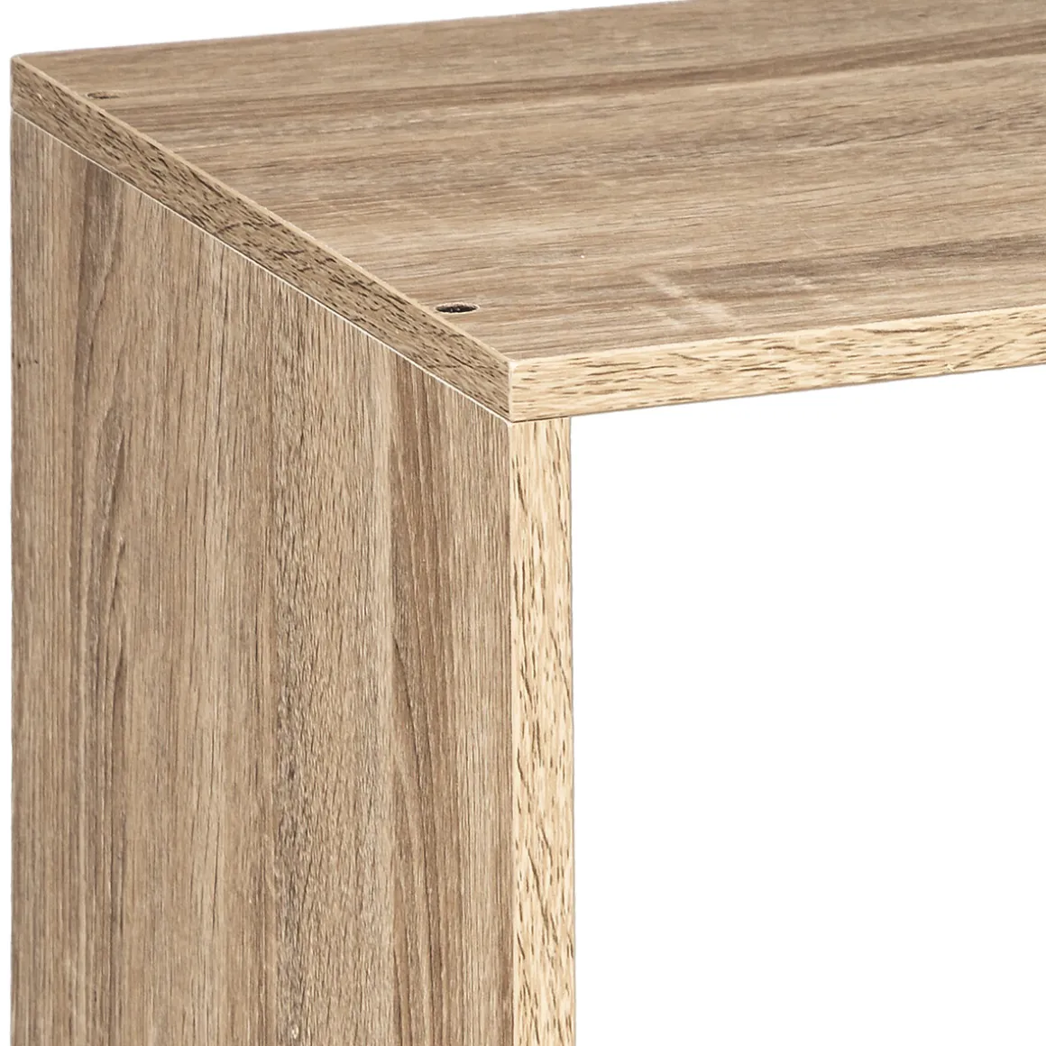 Étagère rectangulaire haut, Effet chêne naturel