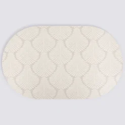 Tapis anti-dérapant, L.75 cm, Beige