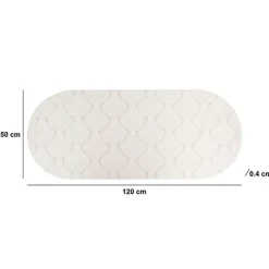 Tapis anti-dérapant, l.120 cm, Couleurs Assorties