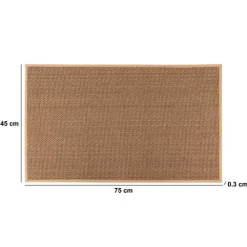 Tapis anti-dérapant, L.75 cm, Couleurs Assorties