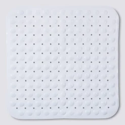 Tapis anti-dérapant 50x50cm, Blanc