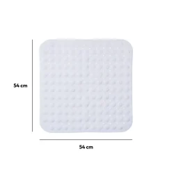 Tapis anti-dérapant 50x50cm, Blanc