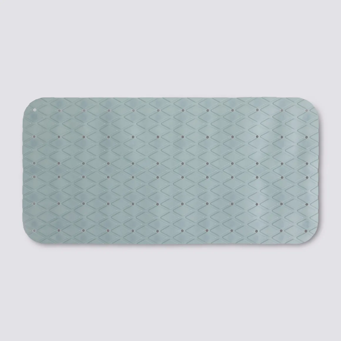 Tapis anti-dérapant 75x35cm, Bleu artic