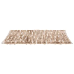 Tapis boule, 75x50 cm, Beige