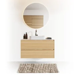 Tapis boule, 75x50 cm, Gris