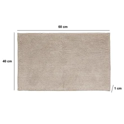 Tapis chenille, 60x40 cm