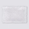 Tapis chenille, 50x80 cm, Blanc