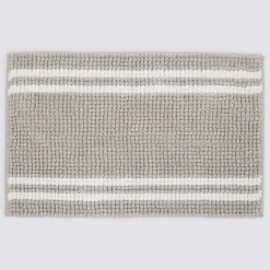 Tapis de bain, l.80 cm, Marron