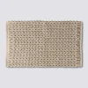 Tapis de bain 50x75 cm, Beige naturel