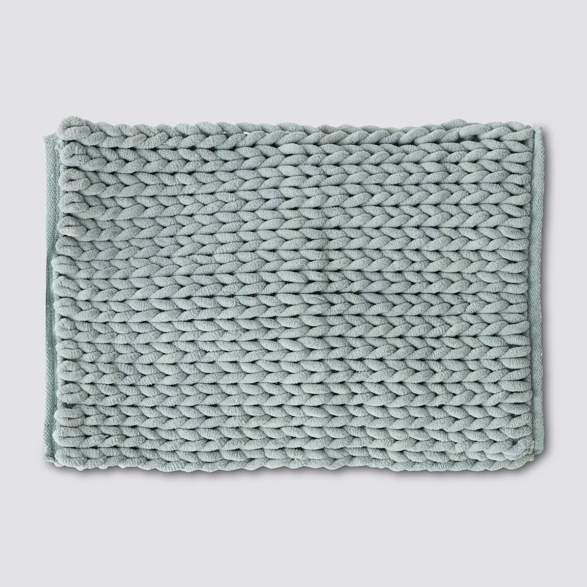 Tapis de bain 50x75 cm, Bleu artic