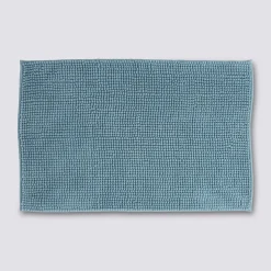 Tapis de bain 50x80 cm, Bleu artic