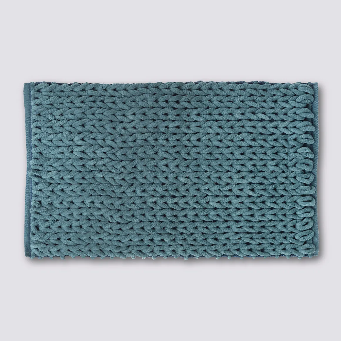 Tapis de bain 50x75 cm, Bleu pétrole