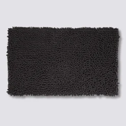 Tapis de bain 50x80 cm, Noir