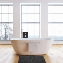 Tapis de bain 50x80 cm, Noir