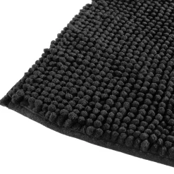 Tapis de bain 50x80 cm, Noir