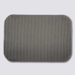 Tapis de vaisselle microfibre 32x44,5cm, Gris