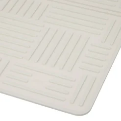 Tapis de vaisselle pliant XL, L.49,4 cm, Beige