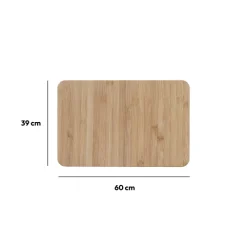 Tapis diatomite 39x60cm, Effet bambou