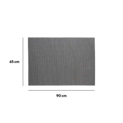 Tapis en mousse 65x90cm, Gris
