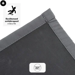 Tapis tissé antidérapant, 120x45 cm