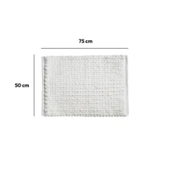 Tapis 50x75 cm, Blanc