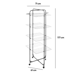 Étendoir à linge pliant tour 40m