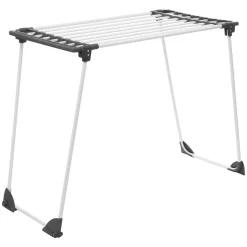 Étendoir à linge pliant tubes extensibles 17m