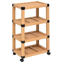 Tour de rangement, 3 niveaux, Beige