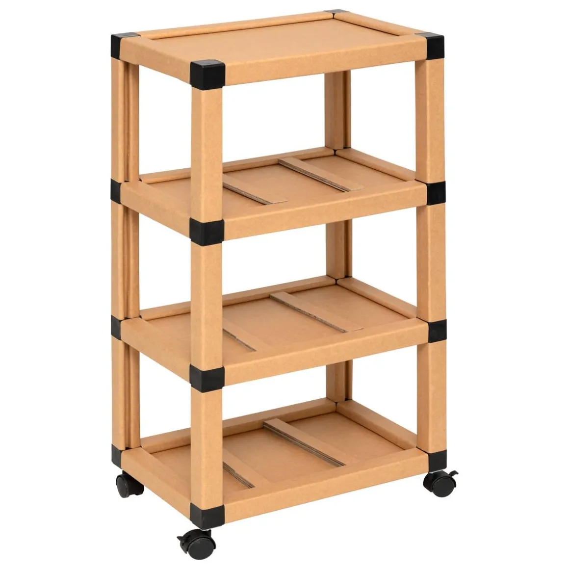 Tour de rangement, 3 niveaux, Beige