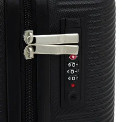Valise 8 roues, 36x45 cm, Noir