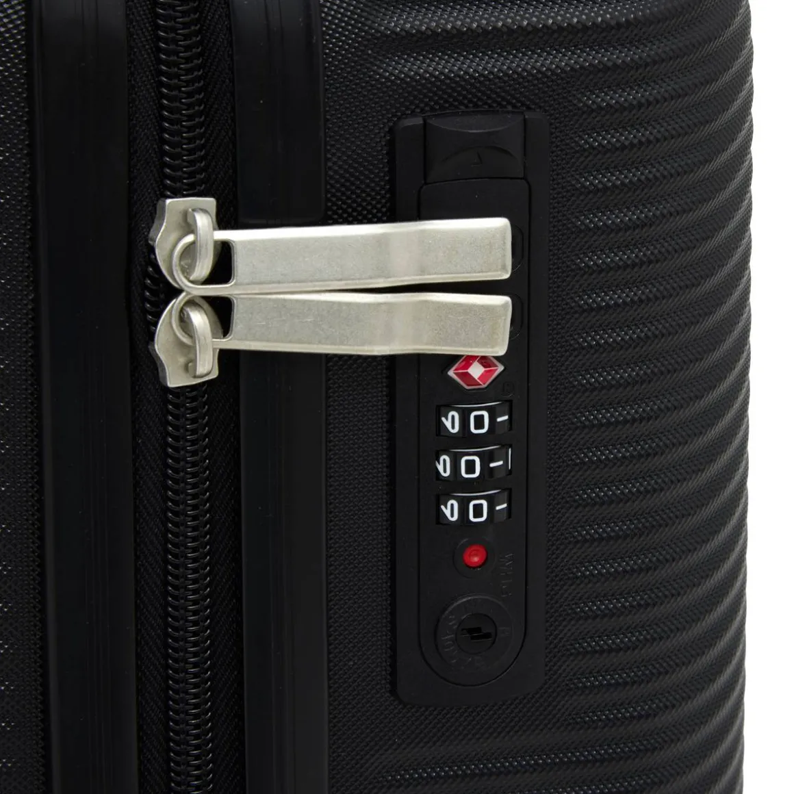 Valise 8 roues, 36x45 cm, Noir