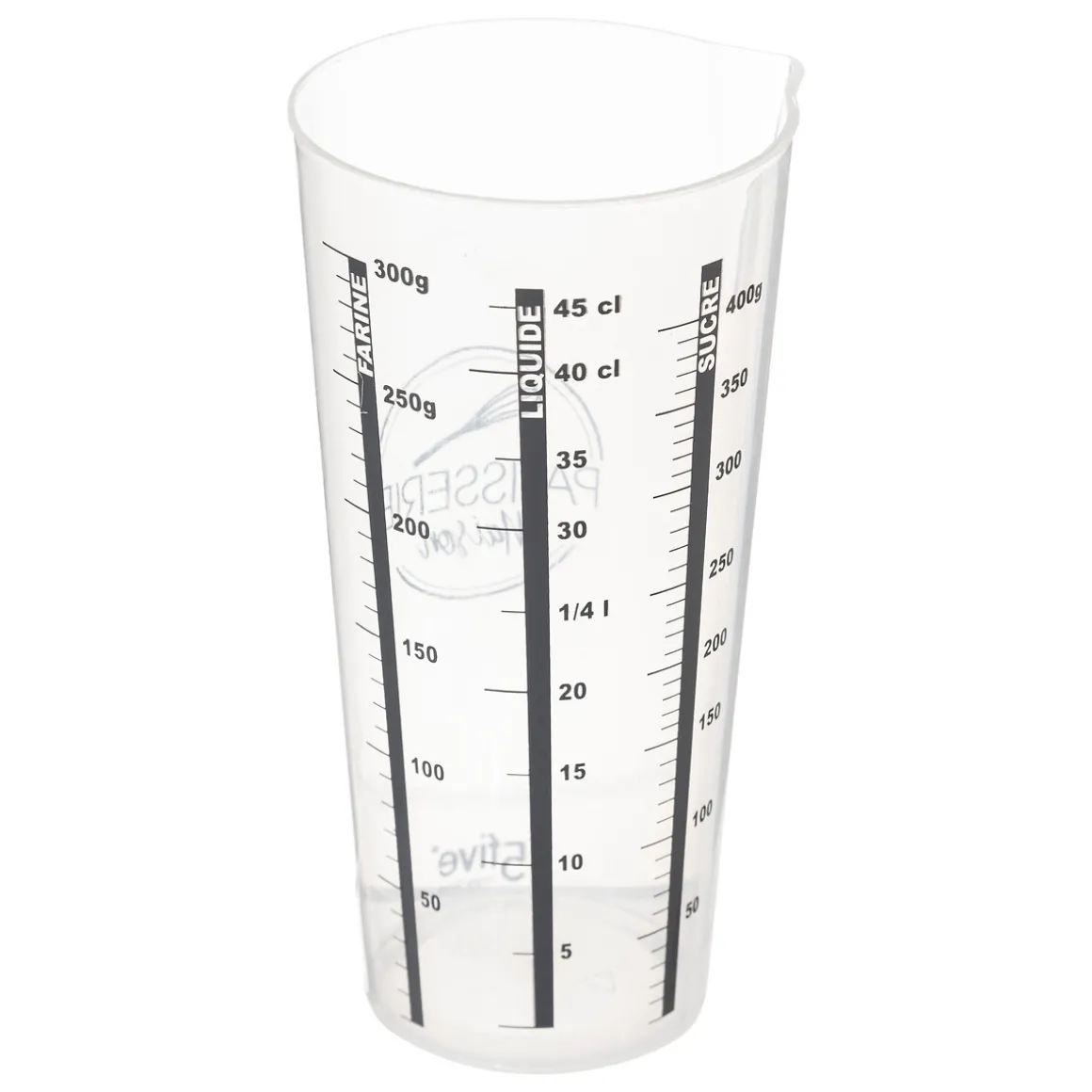 Verre doseur 500ml, Transparent