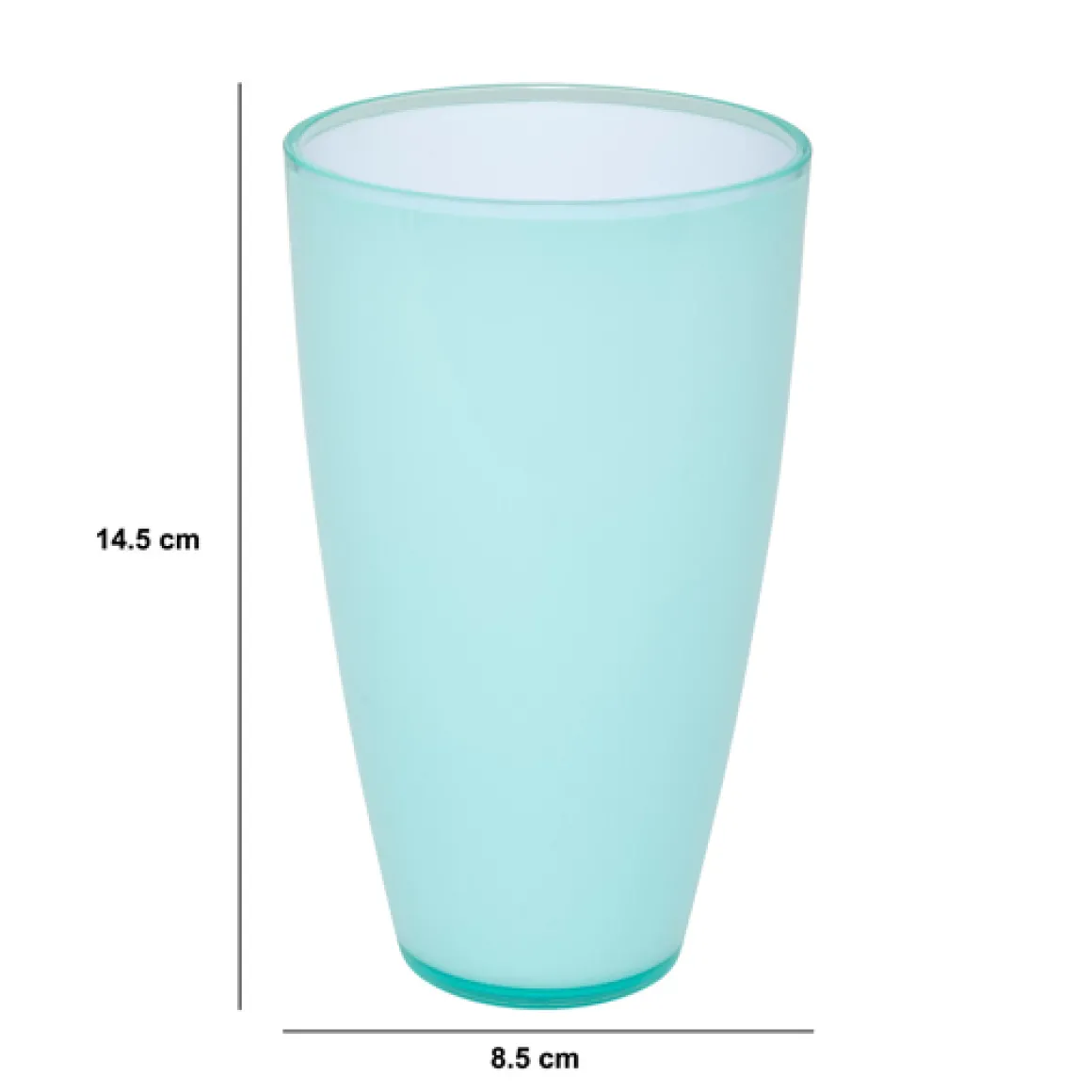 Verre 500ml, Vert menthe