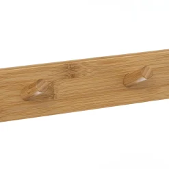 Vestiaire penderie 2 niveaux, Bambou
