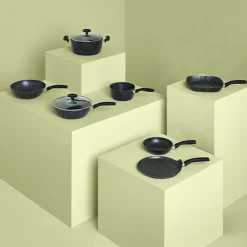 Wok aluminium forgé, 28 cm